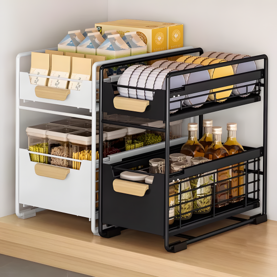 Metal Organizer 2 Tier Small